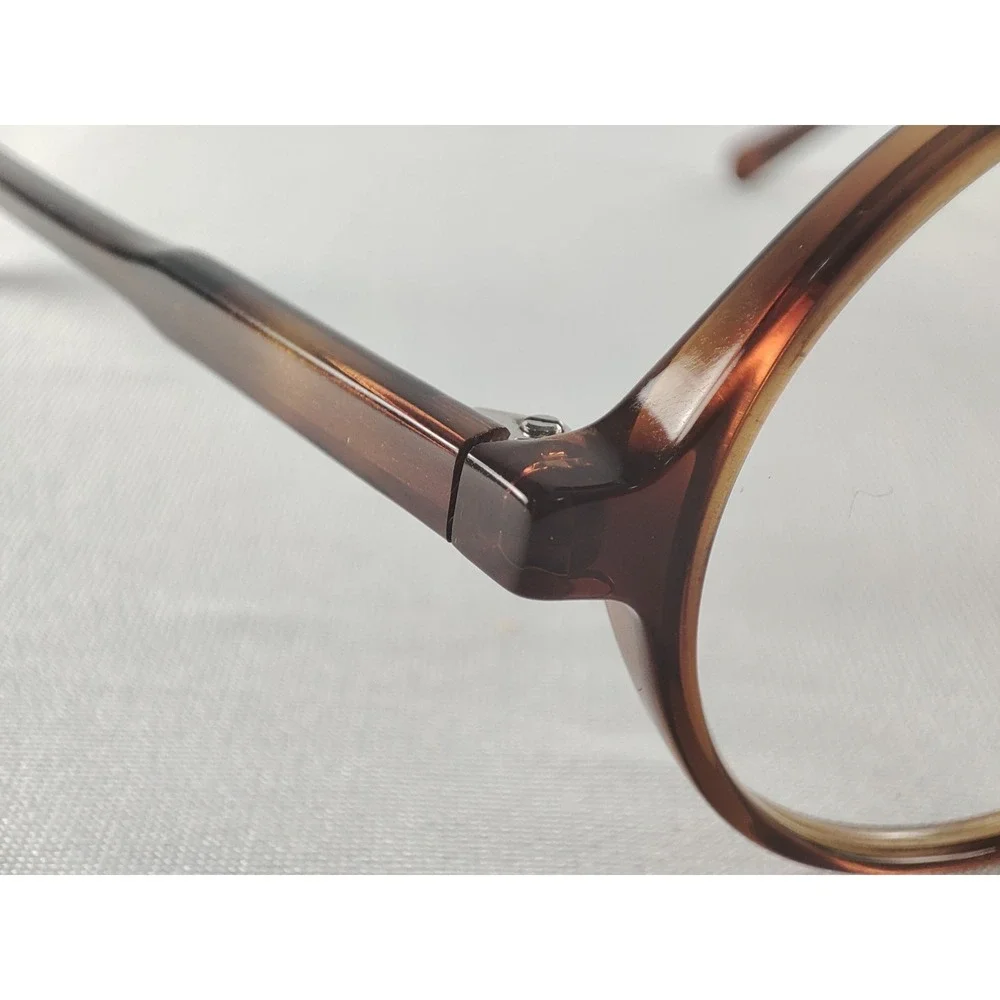 Kala‎ Eyewear G300 Round Tortoise Eyeglasses Frames 46-20 Handmade USA
